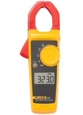 Fluke 323 CAL True RMS AC Clamp Meter, 400 A-