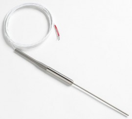 Fluke 5618B-6-L Small-Diameter Industrial RTD with mini spade lugs, 6&quot;-