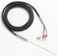 Fluke 5622-32-J Fast Response Platinum Resistance Thermometer (PRT) with Banana Plugs, 0.13in, 6ft Lead-