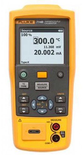 Rental - Fluke 714B/EN Thermocouple Calibrator-