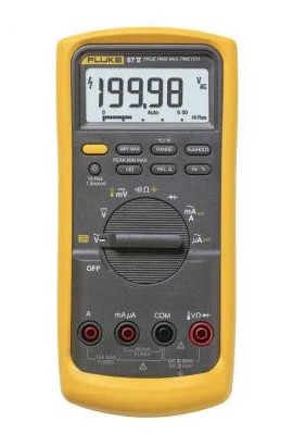 Rental - Fluke 87V-RENTAL Industrial Multimeter, 1000 V, 10 A-