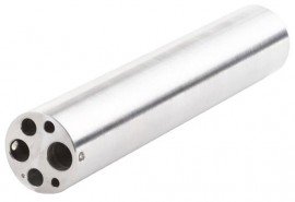 Fluke E Insert (Model 9170-INSE) for 9170 Metrology Wells, Aluminum, Misc Metric Holes with 0.25in Ref Hole-