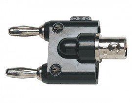 Fluke BP880 BNC to Female Double Stacking Banana Plug-