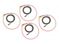 Fluke I17XX-FLEX6KIP/4PK Long Flexible Current Probe, 6000 A, 24&amp;quot;, 4-pack-