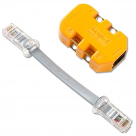 Fluke Networks 10230101 Modular Adapter with K-Plug, 8-wire in-line-