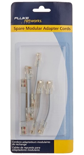 Fluke Networks 10300000 Spare Modular Adapter, 8-wire cords-