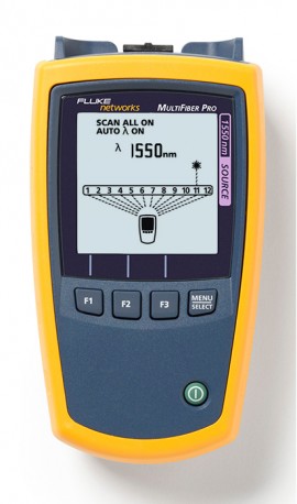 Fluke Networks MF1550SOURCE MultiFiber Pro SM Laser Light Source, 1550 nm-
