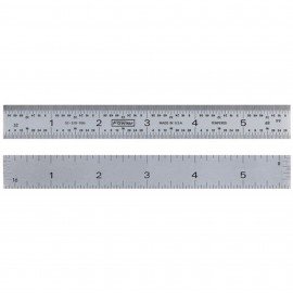 Fowler 52-330-006-0 Rigid Rule, 6", 4r-