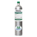 Gas Clip SGC-H2S-58 H&amp;#8322;S Calibration Gas Cylinder, 25 ppm H&amp;#8322;S/N&amp;#8322;, 15.32 Gal-
