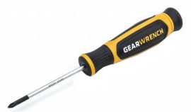 GearWrench 80032H Mini Phillips Dual Material Screwdriver, #0 x 60 mm-