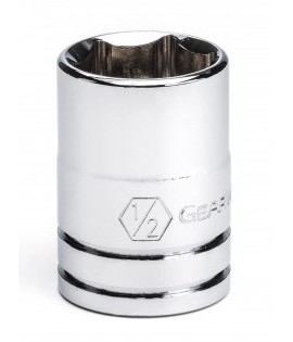GearWrench 80354 &amp;frac38;&amp;quot; Drive 6-Point Standard SAE Socket, &amp;frac12;&amp;quot;-