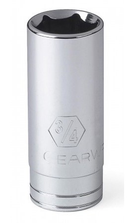 GearWrench 80366 &amp;frac38;&amp;quot; Drive 6-Point Deep SAE Socket, &lt;sup&gt;7&lt;/sup&gt;&amp;frasl;&lt;sub&gt;16&lt;/sub&gt;&amp;quot;, alloy steel-