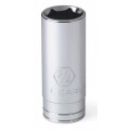 GearWrench 80366 &amp;frac38;&amp;quot; Drive 6-Point Deep SAE Socket, &lt;sup&gt;7&lt;/sup&gt;&amp;frasl;&lt;sub&gt;16&lt;/sub&gt;&amp;quot;, alloy steel-