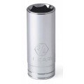 GearWrench 80366 &amp;frac38;&amp;quot; Drive 6-Point Deep SAE Socket, &lt;sup&gt;7&lt;/sup&gt;&amp;frasl;&lt;sub&gt;16&lt;/sub&gt;&amp;quot;, alloy steel-