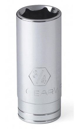 GearWrench 80367 &amp;frac38;&amp;quot; Drive 6-Point Deep SAE Socket, &amp;frac12;&amp;quot;-