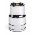 GearWrench 80378 &amp;frac38;&amp;quot; Drive 6-Point Standard Metric Socket, 10 mm-