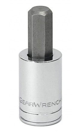 GearWrench 80425 &amp;frac38;&amp;quot; Drive Hex Bit Metric Socket, 4 mm-