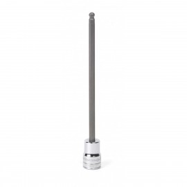 GearWrench 80444 &amp;frac38;&amp;quot; Drive Long Ball End Hex Bit Metric Socket, 6 mm fastener-