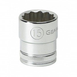 GearWrench 80503 &amp;frac38;&amp;quot; Drive 12 Point Standard SAE Socket, 11/16&amp;quot; fastener-