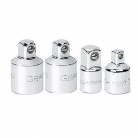 GearWrench 81217 &amp;frac14;&amp;quot;, &amp;frac38;&amp;quot; and &amp;frac12;&amp;quot; Drive Adapter Set, 4 pieces-
