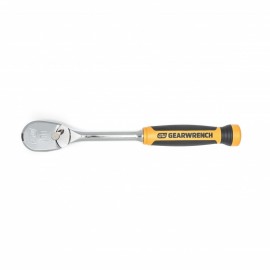GearWrench 81303T &amp;frac12;&amp;quot; Drive 90 Tooth Dual Material Teardrop Ratchet, 11&amp;quot;-