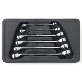 GearWrench 81907 Flare Nut Wrench Set, SAE, 6-piece-
