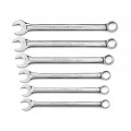GearWrench 81922 12 Point Long Pattern Combination Metric Wrench Set, 6 pieces-