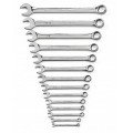 GearWrench 81924 6-Point Combination SAE Wrench Set, 14-piece-