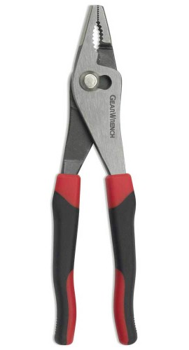 GearWrench 82014 Dual Material Slip Joint Pliers, 8&amp;quot;-