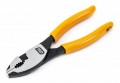 Gearwrench 82175 Pitbull Dipped Handle Slip Joint Pliers, 8&amp;quot;-