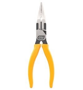 Gearwrench 82176-06 Long Nose Plier Dipped Handle-
