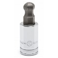 GearWrench 82506 &amp;frac38;&amp;quot; Drive Ball End Hex Bit Metric Socket, 10 mm, alloy steel-