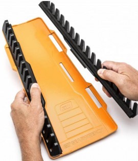 GearWrench 83121 2-Piece 16-Slot Reversible Wrench Rack Set-