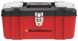 GearWrench 83130 Red Plastic Tool Box, 16-&amp;frac12;&amp;quot;-
