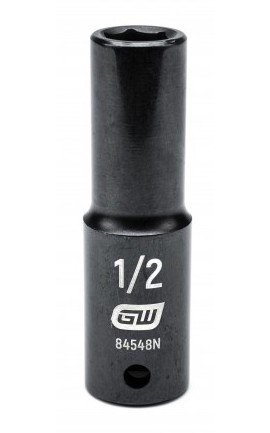 GearWrench 84548N &amp;frac12;&amp;quot; Drive 6-Point Deep Impact SAE Socket, &amp;frac12;&amp;quot;-
