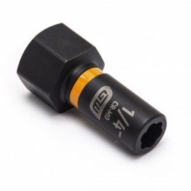 GearWrench 84750 &amp;frac14;&amp;quot; Drive Bolt Biter Impact Extraction Socket with &amp;frac14;&amp;quot; fastener-