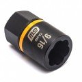 GearWrench 84769 &amp;frac38;&amp;quot; Drive Bolt Biter Impact Extraction Socket with 9/16&amp;quot; fastener-
