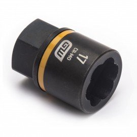 GearWrench 84773 &amp;frac38;&amp;quot; Drive Bolt Biter Impact Extraction Socket with 17 mm fastener-
