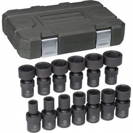 GearWrench 84938N Universal Socket Set, ½" Drive, 13-Piece-
