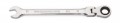 Gearwrench 86711 90-Tooth 12-Point Flex Head Ratcheting Combination Wrench, 11 mm-