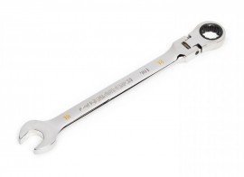 Gearwrench 86718 90-Tooth 12-Point Flex Head Ratcheting Combination Wrench, 18 mm-