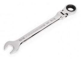 Gearwrench 86752 90-Tooth 12-Point Flex Head Ratcheting Combination Wrench, 15/16&amp;quot;-