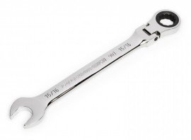 Gearwrench 86752 90-Tooth 12-Point Flex Head Ratcheting Combination Wrench, 15/16&amp;quot;-