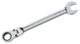 GearWrench 9910D 72-Tooth 12-Point Flex Head Ratcheting Combination Wrench, 10 mm-