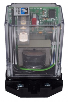 Warrick Controls Series 16M High-Sensitivity Control Plug-in Module, 5.5 M&amp;ohm;, 120 V AC-