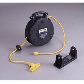 General Manufacturing 2200-3000 Portable Power Supply Reel, 40', 12/3 cord-