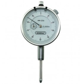 General Tools 109 Economy Plunger Dial Indicator, 0 to 1&amp;quot;-