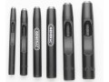 General Tools 1280ST Six-piece Hollow Steel Punch Set with forged steel body-