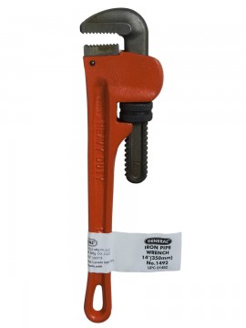 General Tools 1492 14&quot; Iron Pipe Wrench with a maximum outer diameter of 2&quot;-