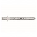 General Tools 300/1 Precision Flexible Ruler, steel, 6&amp;quot;-